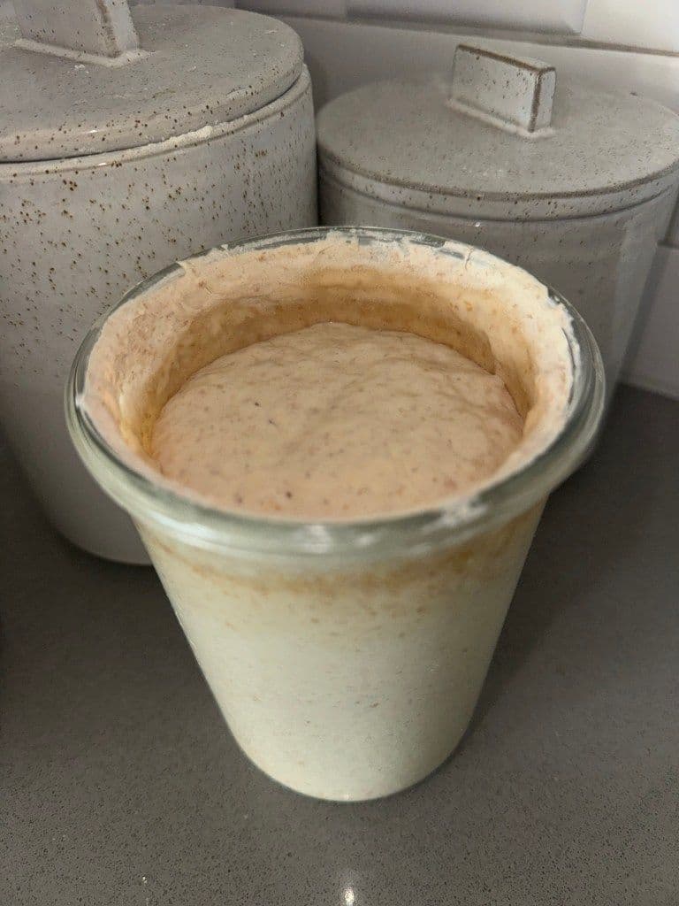 How to Make a Sourdough Starter (Simple, no scale)