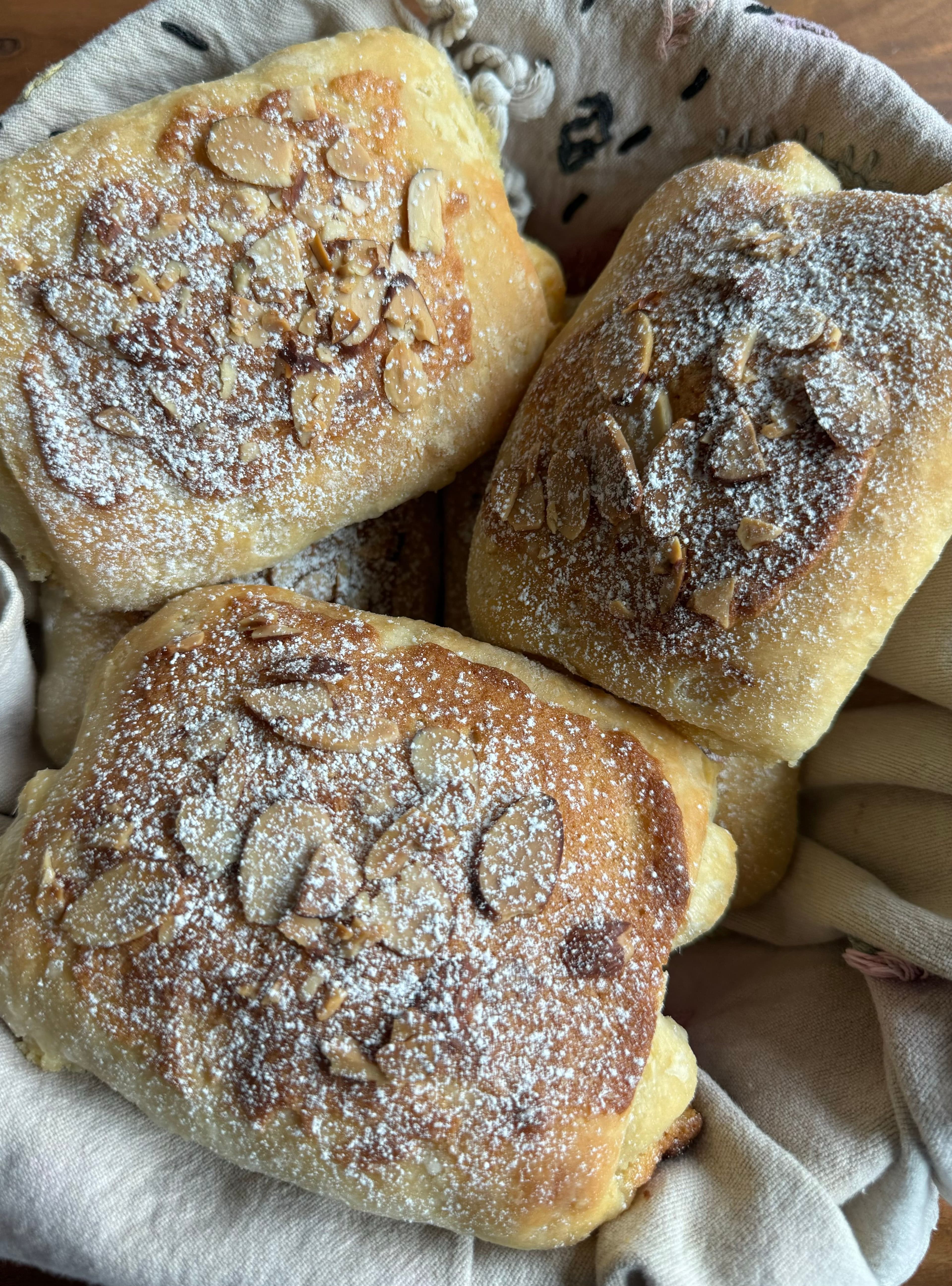 Almond Sourdough Croissants (No Laminating Required!)