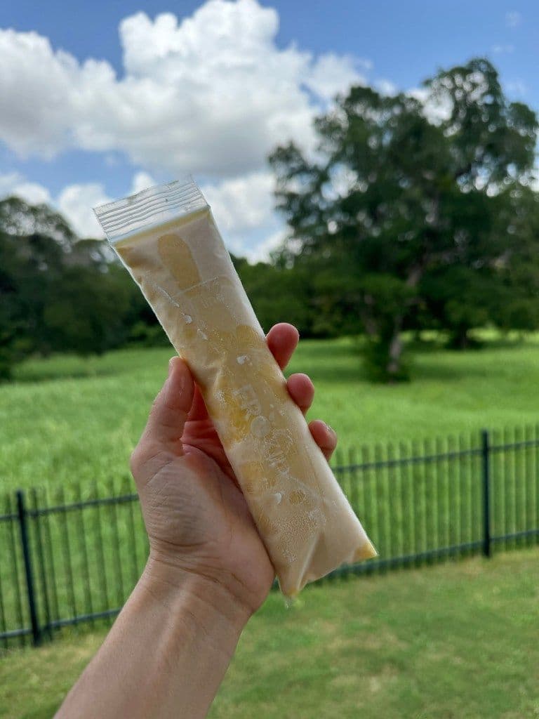 Healthy Mango Coconut Popsicles