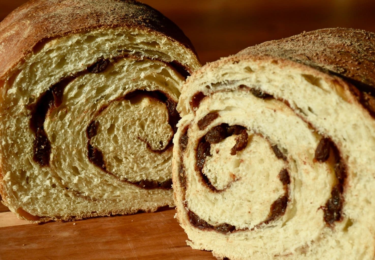 Easy Sourdough Cinnamon Raisin Bread (One Day, No Mixer)